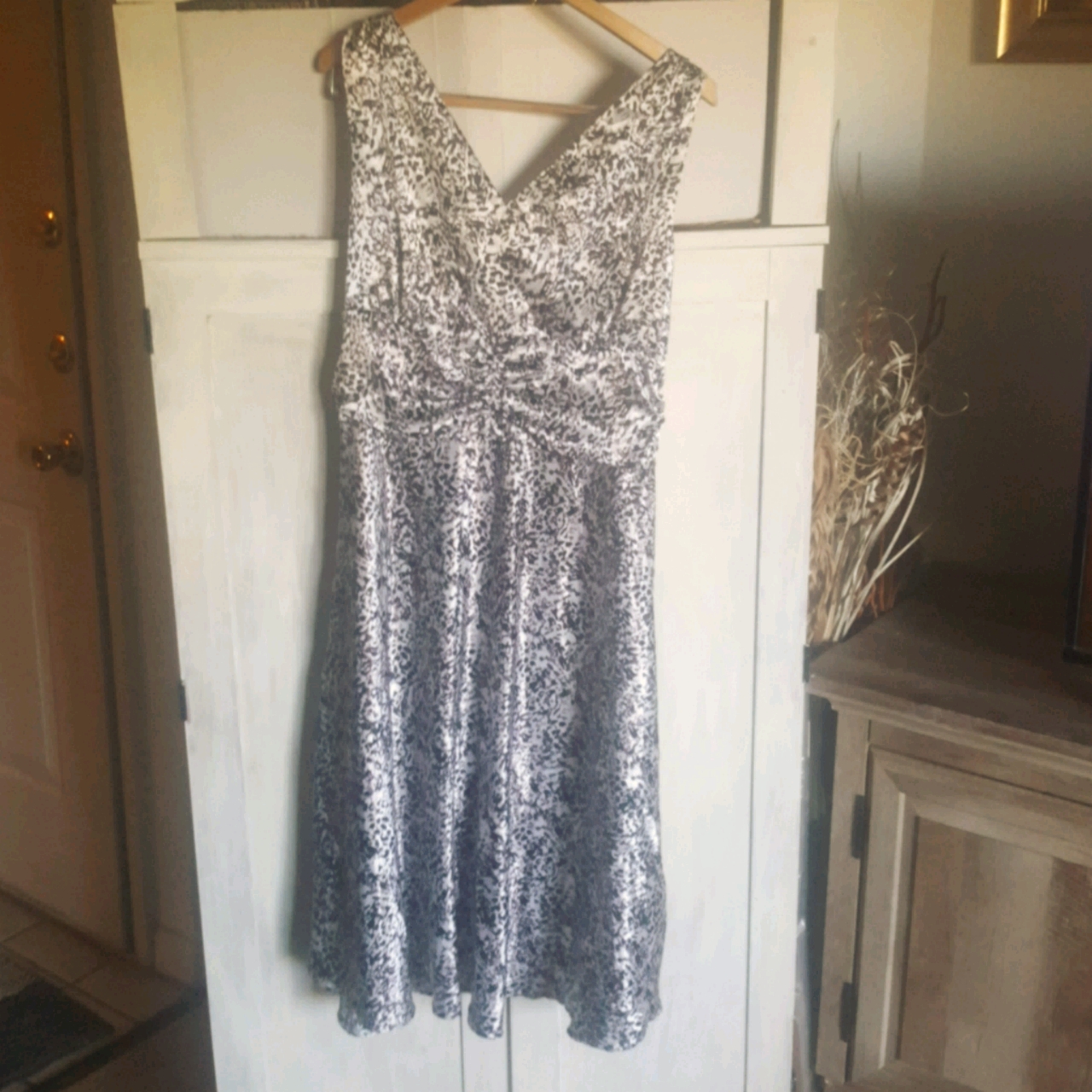 Aa Studio Aa Silky Animal Print Dress Aa Studio Aa Silky Animal Print Dress